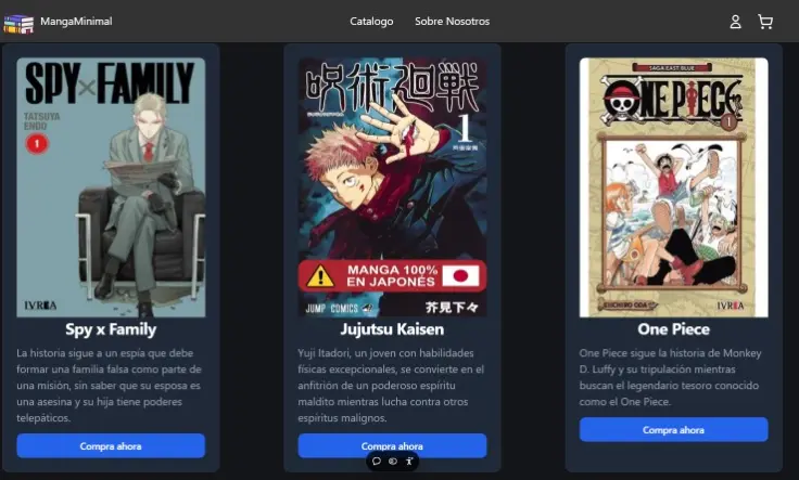 Proyecto Tienda Manga